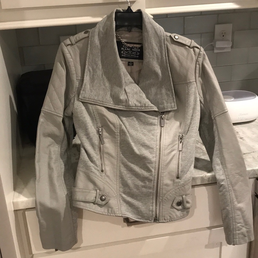 Blanc Noir grey jacket
